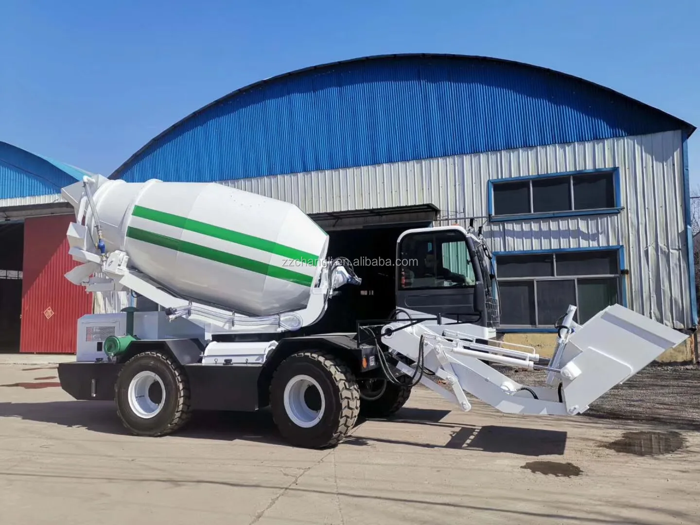 Factory Price Ecofriendly Mobile Concrete Mixer Truck Portable Diesel