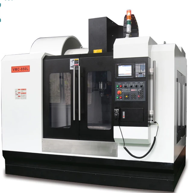 Vmc850 Linear Guide Rail Milling Machine Cnc Vertical Machining Center ...