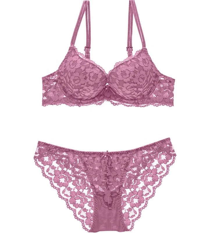 Wholesale Sexy Woman Ladies Used Lingerie 32 Cup Size Lace Net Sexy Bra