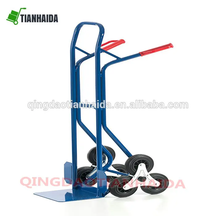 Heavy Duty Three Wheeled Stair Climbing Hand Trolley Wheelbarrow Buy