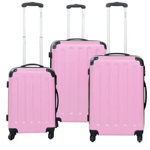 pink luggage cheap