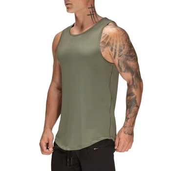 Summer Breathable Fitted Exercise Tank Tops Render Undershirts Extended ...