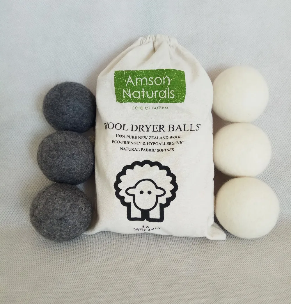 Ecofriendly Laundry Balls Wool Dryer 100new Zealand Wool Felted In