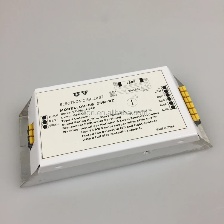 Dc Ballast 12v Uv Germicidal Lamp Ballast 10w/14w Electronic Ballast