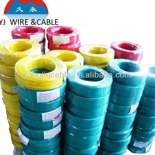 Electrical Wire Wholesale 0.75mm2 1mm2 4mm2 Electrical Wire 100m/roll
