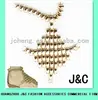 Metal Ornament for Shoes in iron/Big uppers for lady sandals/shoes accessory