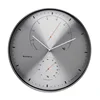 Deheng 16 inch new design Plastic Framed Custom Wall Clock with Temperature and humidity dial