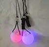 China Factory Making Led Glow Swimming Pool Ball Led ball string light Rubber Light Up Ball