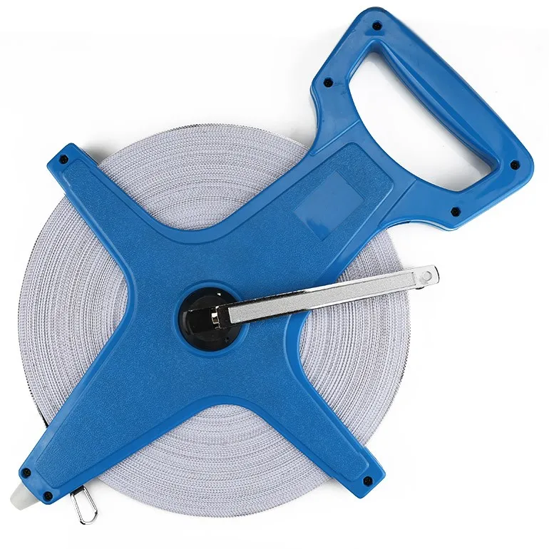Blue Measuring Tape Road Measurement Tool For Construction And Long