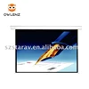 Wall mount 300 projector screen with auto lock system