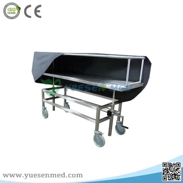 Funeral Supplies dead body stretcher mortuary trolley stretcher