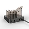 MIQ innovations 6.8 Amp 4-Port USB Charging Station Fast Charge Docking Station for Multiple Devices