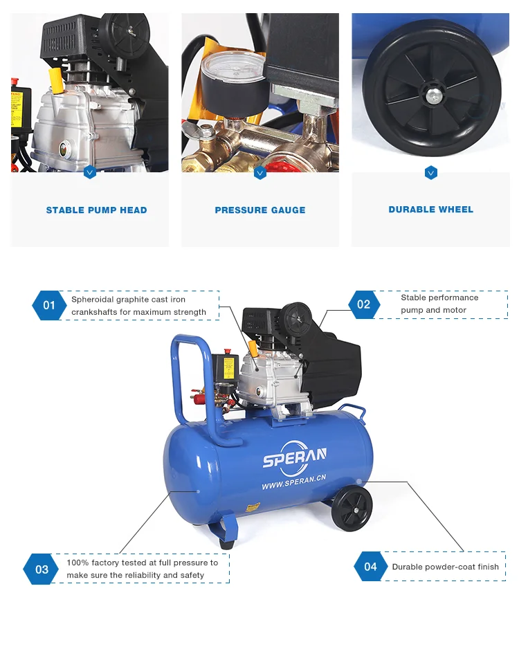 2.2kw 3 Hp 50 Liter 50l Direct Drive Air Compressor Machines Buy Air