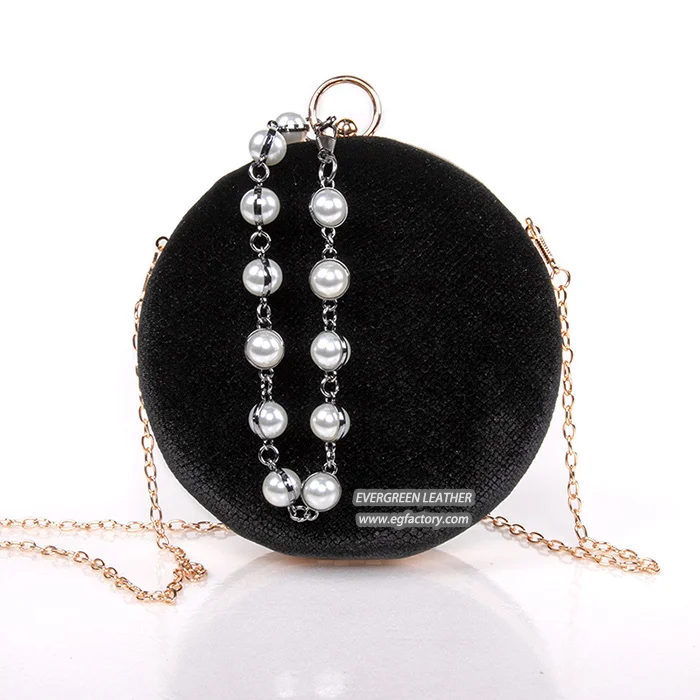 Wholesale products ladies fashion clutch bags women evening bag with pearl EB957