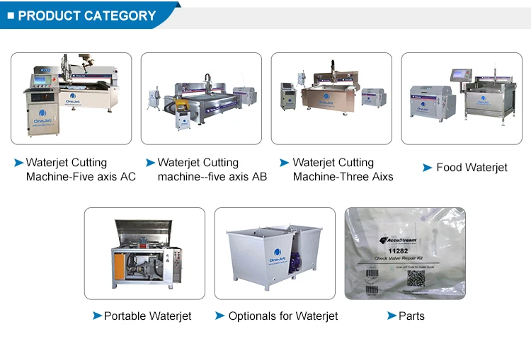 Three Axis CE Certificate Small Portable Waterjet Cutting Machine