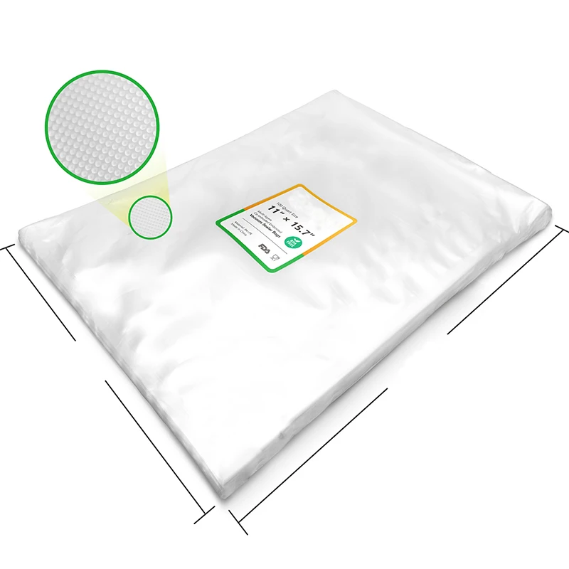 High Quality Food Embossed Recycled Vacuum Packaging Storage Plastic