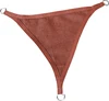 HDPE virgin red color swimming pool triangle sun shade sail anti UV Colour Shade Sail