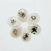 jade design water drop Natural Grain Agate jade pendant honeycomb pattern jade