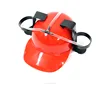 promotion gift party purpose plastic beer drinking top hat round