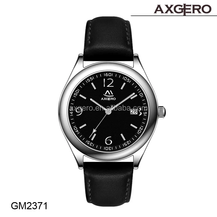 Japan Movt Quartz Watch With Stainless Steel Back Water Resistant Watch ...