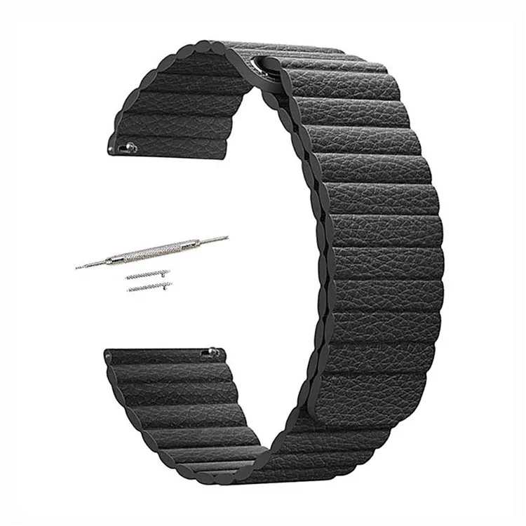 20mm Leather Loop Wrist Watch Band Straps For Samsung Galaxy