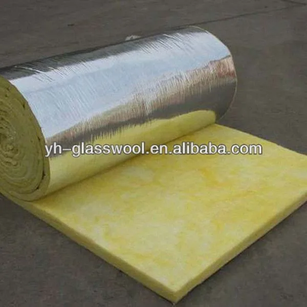 Glass Fiber Blanket Insulation Laminated Aluminum Foil - Buy Fiber ...