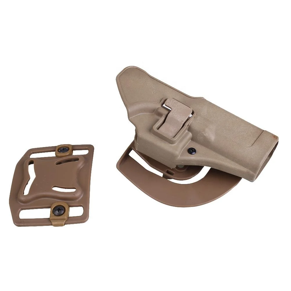 战术军用枪套 glock 17 19 22 23 31 可调式隐藏式枪套右手聚合物热卖