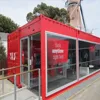 Europe luxury shipping container house mobile restaurant/Prefab container food bar coffee/kiosk