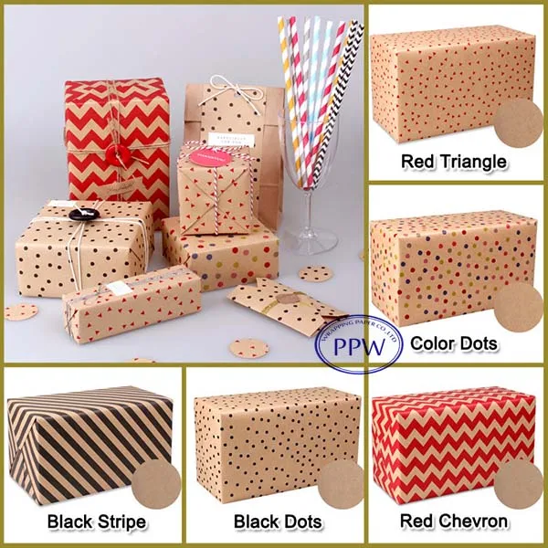 kraft wrapping paper wholesale