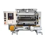 1300mm Width Jiangsu Wuxi made vertical BOPP / PET /CPP /PVC composite film plastic flim label slitting rewinding machine