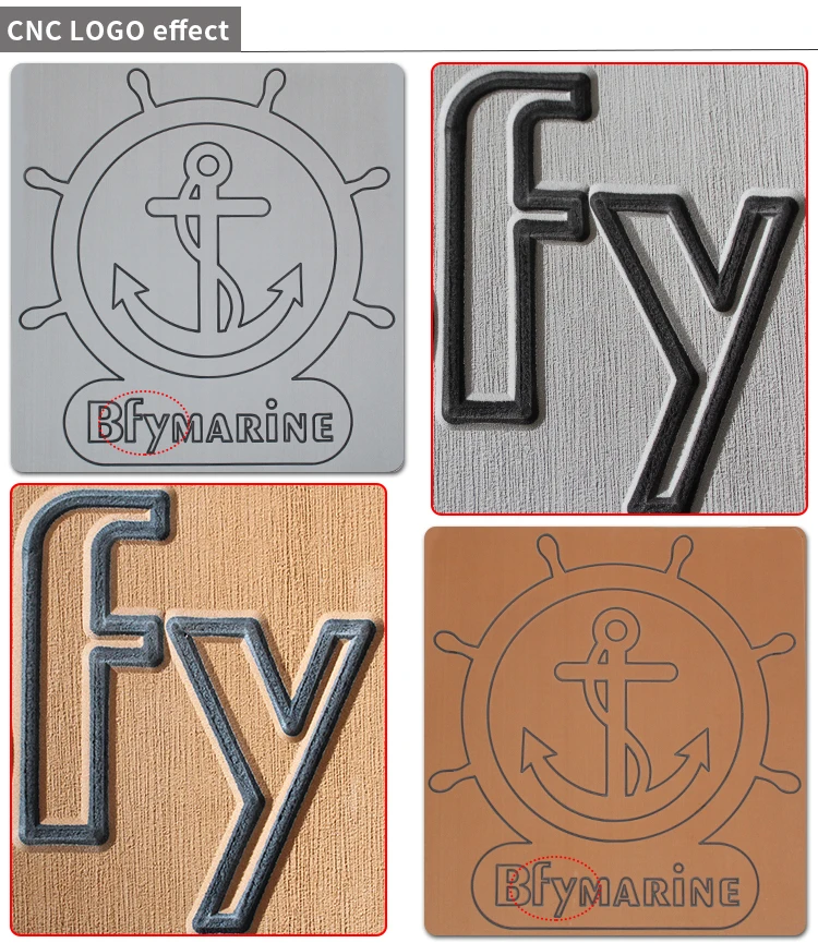 New Fashion customized Boat Decking Sheet Non-Skid EVA Foam Self-Adhesive Yacht Decking Pad