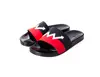 Men comfortable stitching color anti-skid rubber slippers