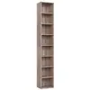 Customized wooden CD video display shelf