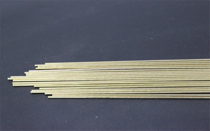 Brass Fittings Welding Rod price per kg Round Bar Flame Brazing Copper