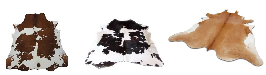 Industrial Brown And White Pony Skin Leather Rug For Living Room - Buy ...