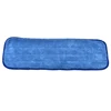 Reusable floor cleaning magic spin microfibre mop head refill euro clean microfiber flat wet mop pad refills
