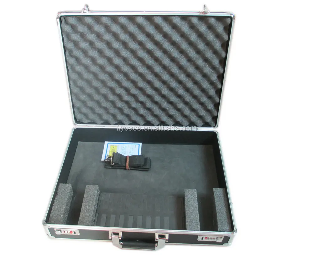 Professional Custom Popular In Europe Aluminum Fishing Rod Case With
