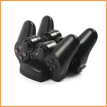 Free shipping Dual Charging USB Powered Dock Charger for PlayStation 3 for Sony for PS3 Move Navigation and Controller