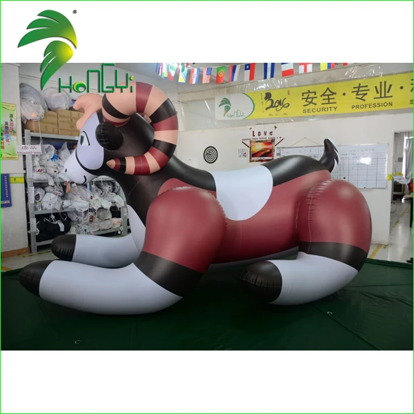 Cheap Funny Huge Animal Pvc Inflatable Goat,Ride On Infinflatable