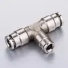 Air Brake Quick Connect Fittings 3 way copper fitting MPTG
