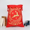 Gift Christmas Bag With Double String 100% Cotton santa sack large