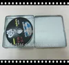 CD/DVD packaging silver tin box factory