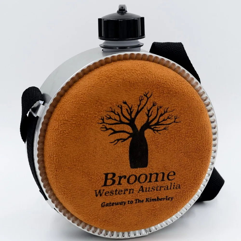 New Item In Us Market Plastic Round Shape Canteen Water Bottle With