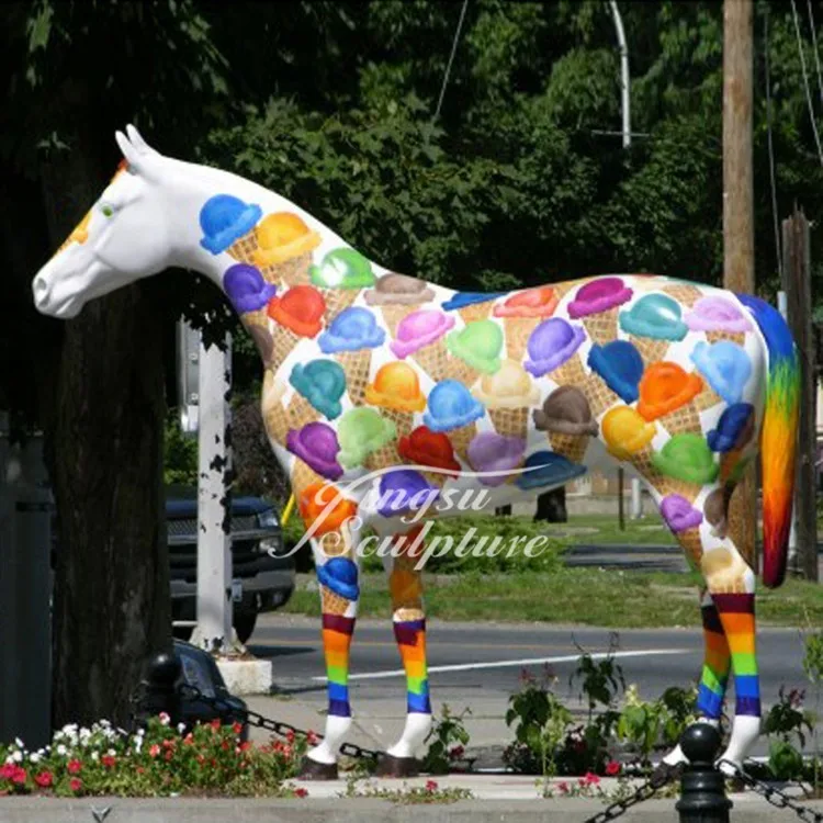 life size resin horse