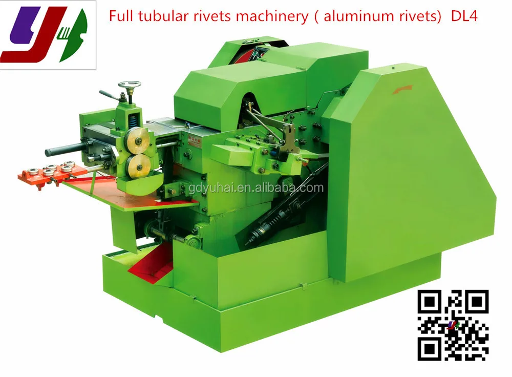 High Speed Aluminum Tubular Rivet Caps Heading Forming Machine