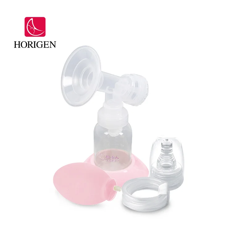 Home Use Manual Breast Pump Silicone Manual Suck Breast Milk Pump With