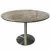 Gold and Silver Stainless Steel Marble Top antic coffee table set China suppliers coffee table with marble top dining table