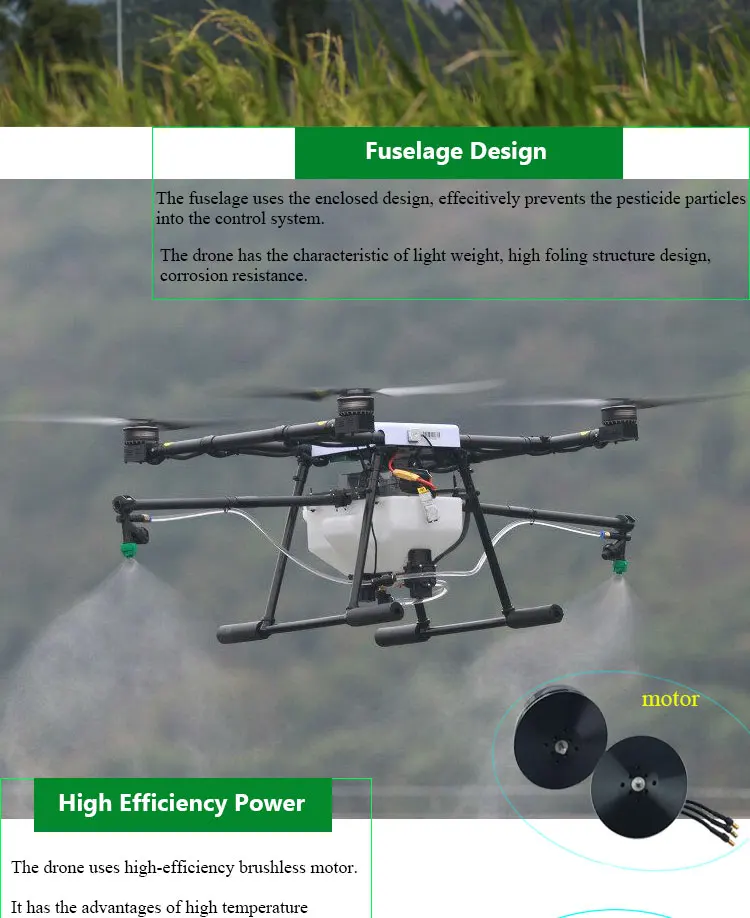 Jmrrc Quadcopter 5kg Full Automatic Spraying Uav Agricultural Drones