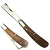 High quality wood handle budding/grafting gardening knife