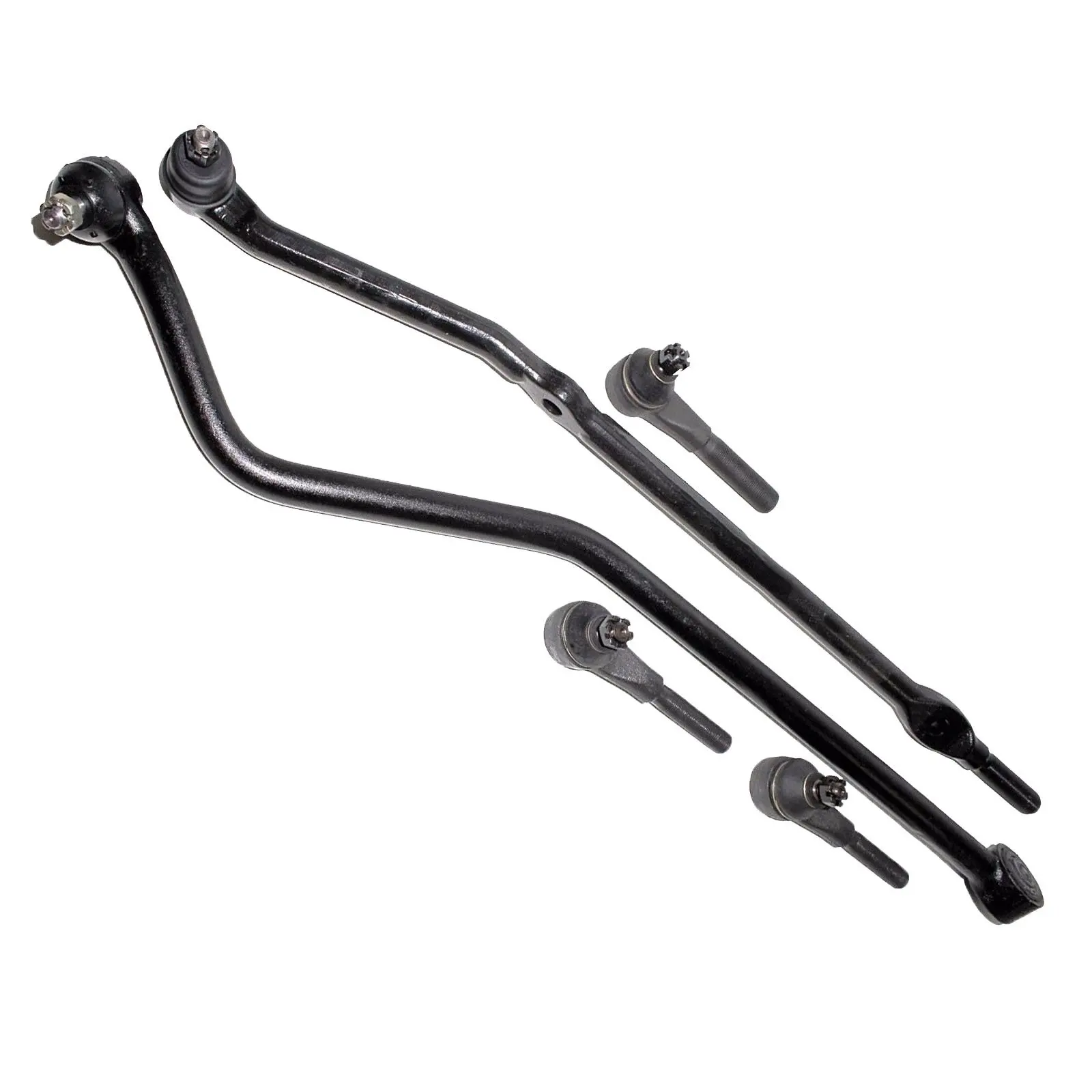 Scitoo 10Pc Ball Joint Tie Rod Ends Adjusting Sleeve Front Suspension Parts fit 1997-2006 Jeep Wrangler TJ
